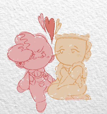 Flat Color Doodle Example