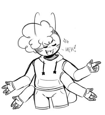 Knees-Up Sketch Example